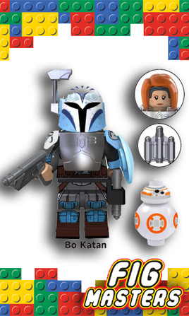 Bo Katan With BB8 B R1 B3 S2